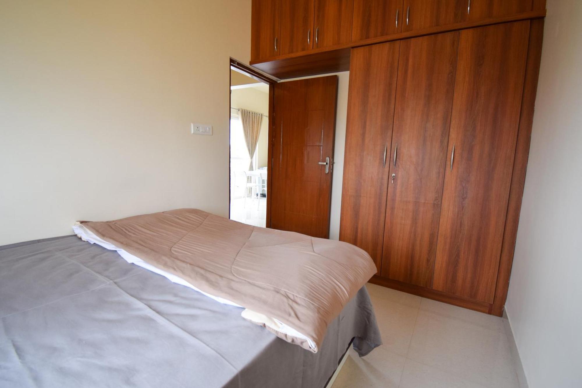 Staymazing-1,2 & 3 Bhk Ac Apartments In Hebbal-5Mins To Manyata-30Mins To Airport Bangalore Exterior foto