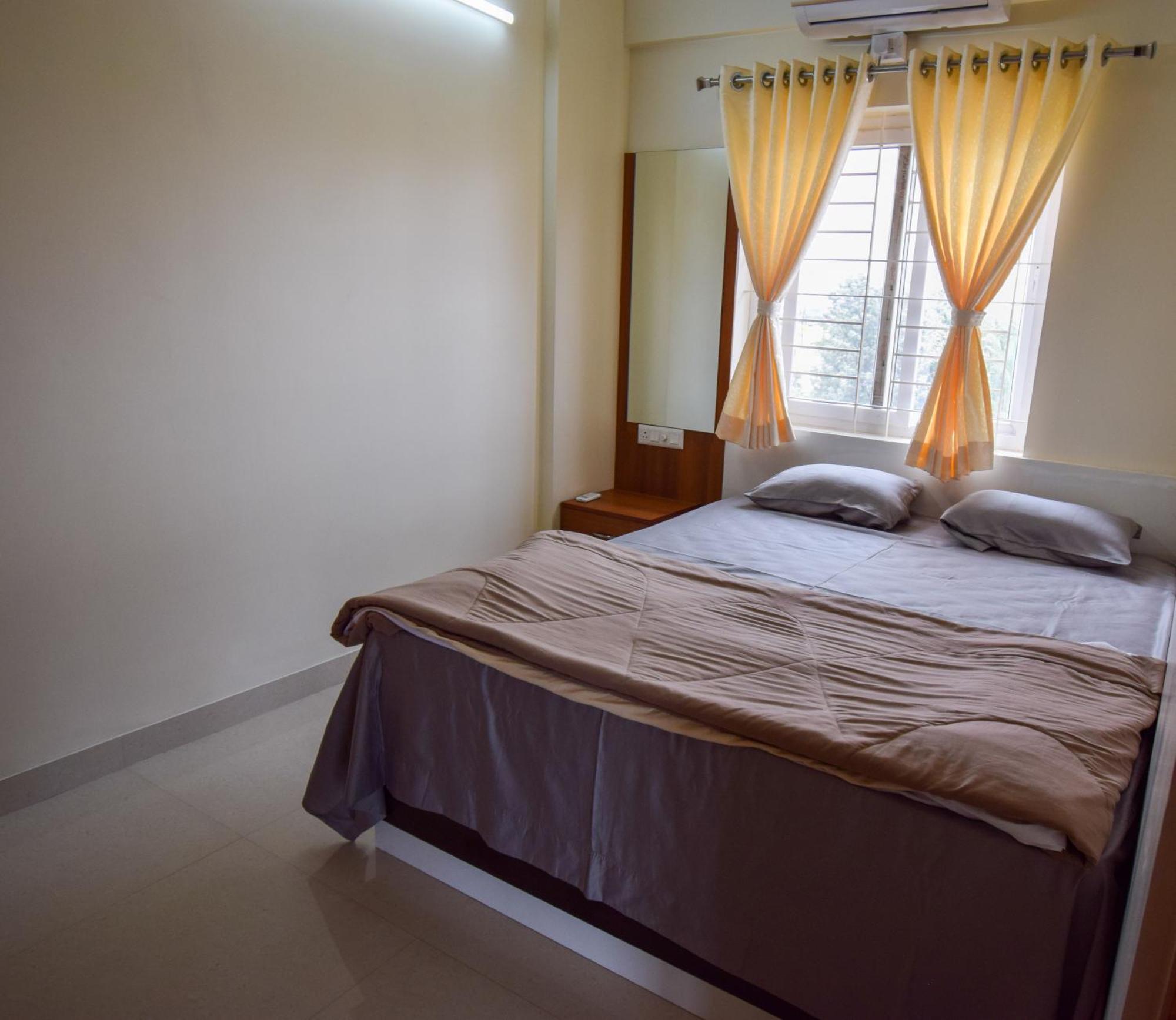Staymazing-1,2 & 3 Bhk Ac Apartments In Hebbal-5Mins To Manyata-30Mins To Airport Bangalore Exterior foto